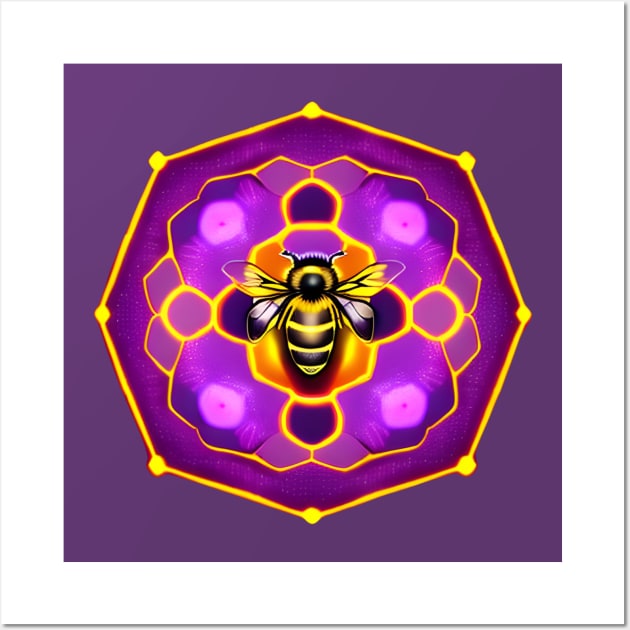 World Bee Day We  Celebrate! Wall Art by drumweaver